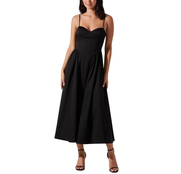 ASTR The Label Dresses & Skirts - ASTR The Label Bellamy Bustier Midi Dress Black S